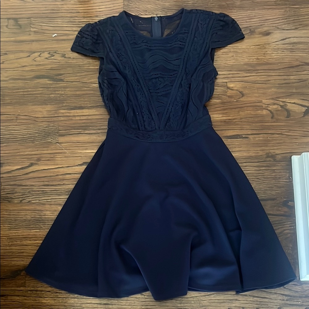 Navy Blue Dress